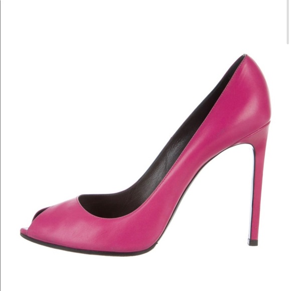Saint Laurent Peep toe Pumps - Picture 1 of 7